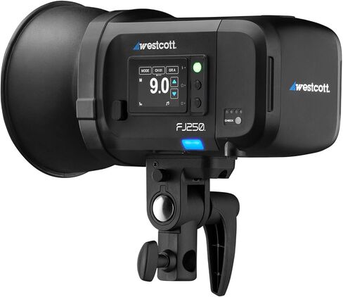 شاشة لمس Westcott FJ250 مع بطارية FJ Pro AC/DC (250 واط) TTL HSS AC/DC تعمل بالطاقة 850+ ومضات طاقة كاملة (قابس الولايات المتحدة/كاليفورنيا) in Saudi Arabia