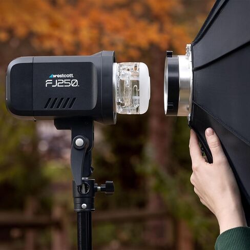 شاشة لمس Westcott FJ250 مع بطارية FJ Pro AC/DC (250 واط) TTL HSS AC/DC تعمل بالطاقة 850+ ومضات طاقة كاملة (قابس الولايات المتحدة/كاليفورنيا) in Saudi Arabia