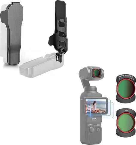 STARTRC PHOTO Variable ND 4-32 Filter Set and Pocket 3 Cover for DJI Osmo pocket 3 Accessories in Kuwait