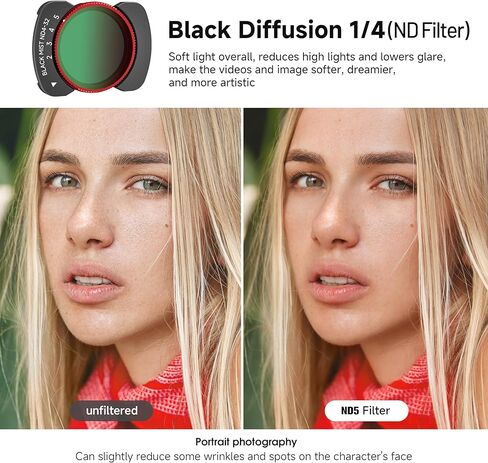 STARTRC PHOTO Variable ND 4-32 Filter Set and Pocket 3 Cover for DJI Osmo pocket 3 Accessories in Kuwait