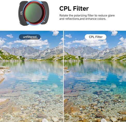 STARTRC PHOTO Variable ND 4-32 Filter Set and Pocket 3 Cover for DJI Osmo pocket 3 Accessories in Kuwait
