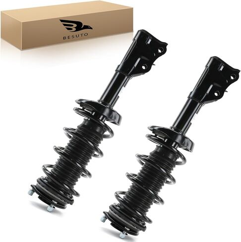 تجميع Besuto Front Struts Assorber Assorber متوافق مع 2009-2019 Dodge Journey V6 ، زوج تعليق كامل من 2 ، دعامات مع مجموعات الربيع لفائف 172509 172510 in Saudi Arabia