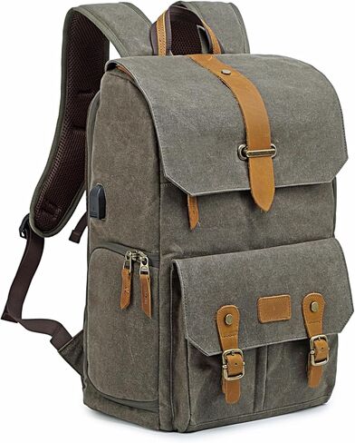 Camera Backpack Bag Big - Professional DSLR Camera Bag with Waterproof Rain Cover Laptop Compartment Photograhy Backpack Case ﻿ in Saudi Arabia