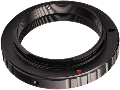 محول M42 T-Ring لكاميرات Nikon DSLR - هيكل من الألومنيوم الصلب مع لمسة نهائية ناعمة من الأكسيد - مثالي للتصوير الفوتوغرافي في السماء الليلية والتصوير طويل المدى in Saudi Arabia