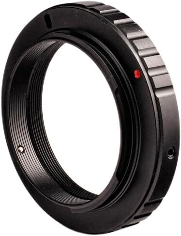 محول M42 T-Ring لكاميرات Nikon DSLR - هيكل من الألومنيوم الصلب مع لمسة نهائية ناعمة من الأكسيد - مثالي للتصوير الفوتوغرافي في السماء الليلية والتصوير طويل المدى in Saudi Arabia
