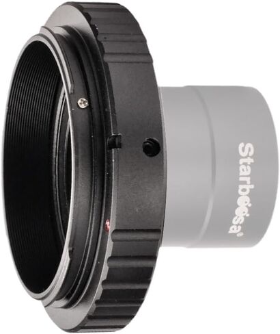 حلقة على شكل حرف T M42 لكاميرات Canon SLR - هيكل معدني متين، ملاءمة دقيقة - مثالية للسماء الليلية والتصوير الفوتوغرافي بعيد المدى in Saudi Arabia