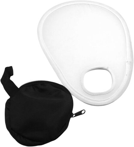 Camera Flash Diffuser with Storage Bag, Adjustable Translucent Diffusers fits Over The Camera Lens, Portable Foldable Speedlight Flash Diffuser Reflector(Color:White - 1 pc) in Kuwait