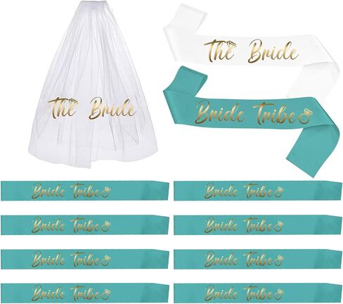 Lady & Home Bridal Veil Wedding Veil with Comb Bachelorette Party Decorations ، وملحقات دش الزفاف ، والعروس لتكون هدية in Kuwait