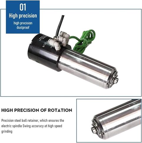 60000rpm water-cooled drilling spindle in Saudi Arabia
