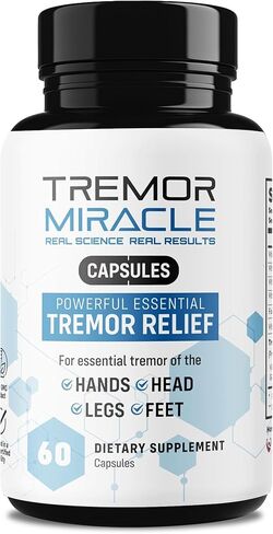 Tremor Miracle Capsules 3 Pack- Essential Tremor Herbal Capsule Supplement for Hands, Legs, Feet, Head Tremors in Saudi Arabia