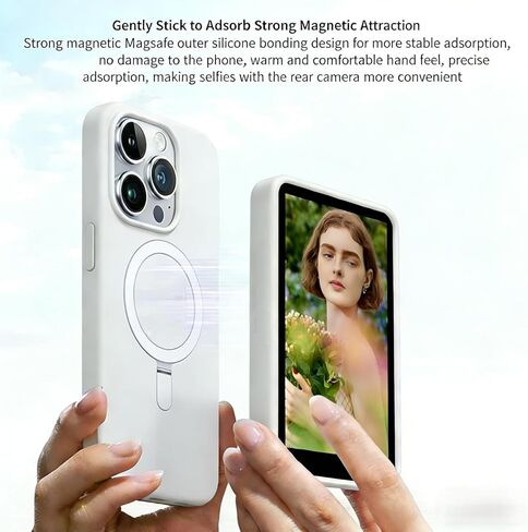 Wireless Video Monitor with Magnetic Holder - 4 inch HD Display and Bluetooth Remote for Content Creation, for iOS and Android Phones in Saudi Arabia