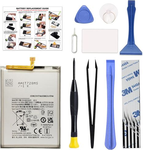 GREEN FUSION Compatible with Galaxy A33 5G New 0 Cycled Li-ion Replacement Battery Kit EB-BA336ABY, Includes Repair Tools and Instruction Manual in Saudi Arabia