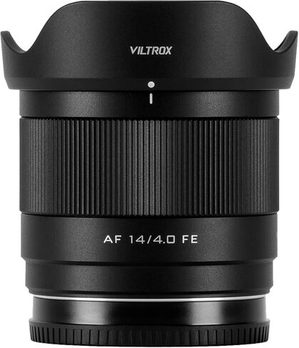 VILTROX 14mm f4.0 FE, AF 14mm f/4 E Mount Full Frame Lens for Sony e-Mount, Prime Wide Angle Lens for Sony a6400 a6500 a6600 ZV-E10 FX30 A6700 a7C ZV-E10II a7Ⅲ a7RⅢ a7Ⅳ a7RⅣ in Saudi Arabia