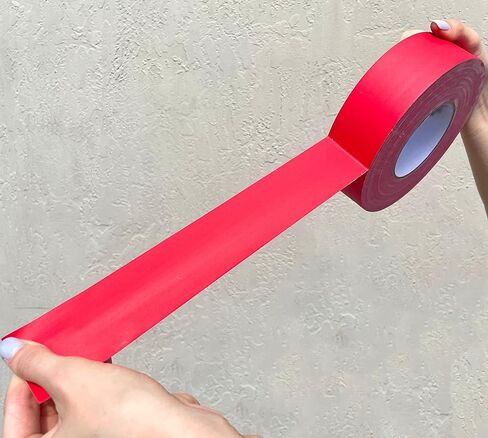 فيلم WOD GTC12 White Gaffer Tape ذو لمسة نهائية منخفضة اللمعان، 2 بوصة × 45 ياردة، خالي من البقايا، غير عاكس، سهل المسيل للدموع، قماش للتصوير الفوتوغرافي، خلفية التصوير، الإنتاج in Saudi Arabia