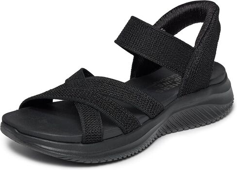 صندل Skechers Ultra Flex 3.0 للسيدات - سهل الانزلاق بدون استخدام اليدين إلى الأبد in Saudi Arabia