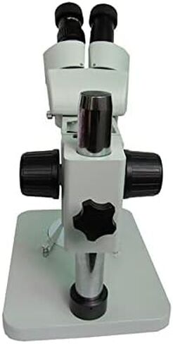 Microscope Accessories Kit with 64 Beads LED Illuminator Zoom 20X-40X Binocular Stereo Microscope Microscope Slides in Saudi Arabia