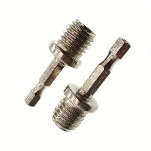 Power Tool Disc Polishing Connection Rod Hexagon Electric Drill Converter Head M14 Self-Adhesive Disc Rotary Tool Accessories in Saudi Arabia