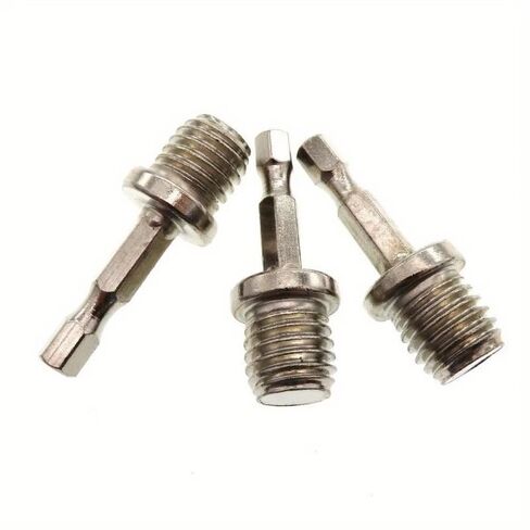Power Tool Disc Polishing Connection Rod Hexagon Electric Drill Converter Head M14 Self-Adhesive Disc Rotary Tool Accessories in Saudi Arabia