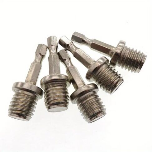 Power Tool Disc Polishing Connection Rod Hexagon Electric Drill Converter Head M14 Self-Adhesive Disc Rotary Tool Accessories in Saudi Arabia