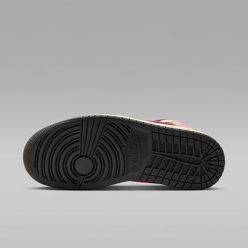 حذاء Air Jordan 1 Mid SE Edge للنساء (عاجي شاحب/أسود/موسلين/وردي متسابق) in Kuwait