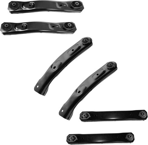 TRQ Front and Rear Control Arm Set Compatible with 2007-2017 Jeep Wrangler 2018 Wrangler JK in Saudi Arabia