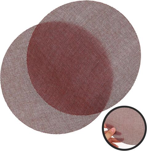 Uonlytech Fabric Ceiling Light Diffuser Shade 20Cm Dark Coffee High-Temperature Resistant Lampshade Cover Soft Eye-Protection for Room 2pcs in Saudi Arabia