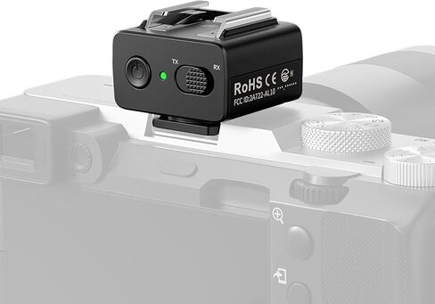 مشغل فلاش صغير Ulanzi LA10 لكاميرات Sony وCanon وNikon وFujifilm وOlympus DSLR، وجهاز استقبال وجهاز إرسال فلاش لاسلكي 2.4G للفلاش خارج الكاميرا، وحذاء ساخن عالمي، وإعداد متعدد الإضاءة in Saudi Arabia