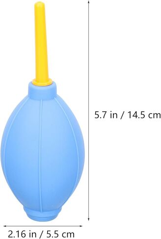 Vaguelly 3 قطع منفاخ غبار الكاميرا، مجموعة تنظيف مستشعر عدسة الكاميرا للإلكترونيات الحساسة، ملحقات التصوير الفوتوغرافي باللون الأزرق الغباري in Kuwait
