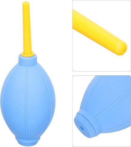 Vaguelly 3 قطع منفاخ غبار الكاميرا، مجموعة تنظيف مستشعر عدسة الكاميرا للإلكترونيات الحساسة، ملحقات التصوير الفوتوغرافي باللون الأزرق الغباري in Kuwait