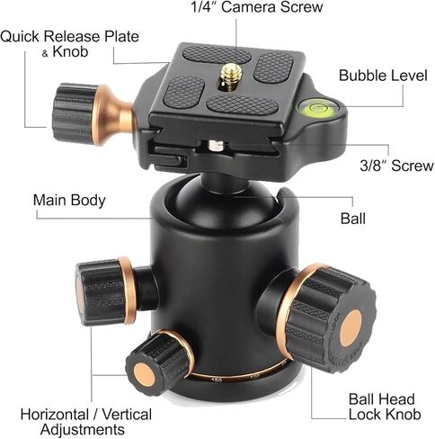 Monopod/Unipod من ألياف الكربون شديدة التحمل مقاس 70 بوصة (رأس اختياري مزدوج) لـ Tamron SP 150-600 مم f/5-6.3 Di VC USD in Saudi Arabia