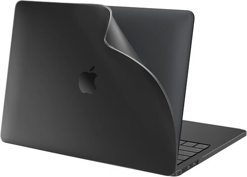 حافظة BlueSwan الناعمة متوافقة مع حافظة MacBook Pro 16 بوصة 2024-2021 موديل M3 A2991 A2780 A2485 M2 M1 Pro/Max مع معرف اللمس، حافظة واقية مضادة للكسر PP ومضادة لبصمات الأصابع، أسود غير لامع in Kuwait
