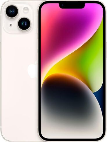 Apple iPhone 14, 256GB, Yellow - Unlocked (Renewed) in Kuwait