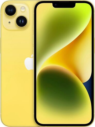 Apple iPhone 14, 256GB, Yellow - Unlocked (Renewed) in Kuwait