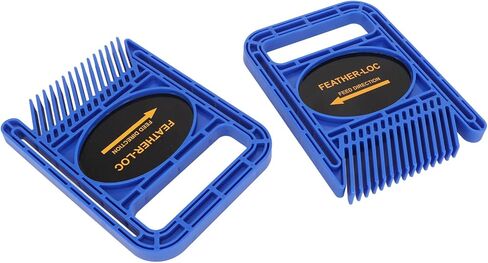 Restokki Featherboard، جهاز أمان مسار الأعمال الخشبية القابل للتعديل، لمجموعة أسوار طاولات منشار الطاولة (أصفر) in Kuwait
