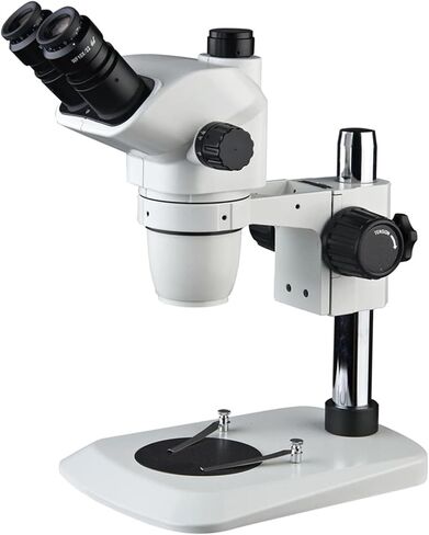 Simul-Focal Trinocular Stereo Microscope 7X-45X for PCB Inspection and Industrial Use in Saudi Arabia