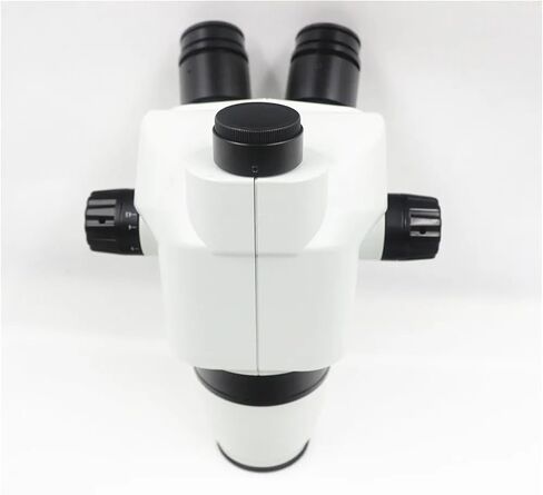 Simul-Focal Trinocular Stereo Microscope 7X-45X for PCB Inspection and Industrial Use in Saudi Arabia