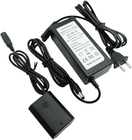 NP-FZ100 Dummy Battery AC Power Adapter for Sony ZV-E10 II, ZV-E1, FX3, FX30, A7 III, A7 IV, A7R III, A7R IV, A7R V, A7C, A7C II, A7CR, A7S III, A9, A9 II, A6600, A6700, A1 Cameras in Saudi Arabia