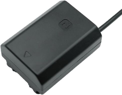NP-FZ100 Dummy Battery AC Power Adapter for Sony ZV-E10 II, ZV-E1, FX3, FX30, A7 III, A7 IV, A7R III, A7R IV, A7R V, A7C, A7C II, A7CR, A7S III, A9, A9 II, A6600, A6700, A1 Cameras in Saudi Arabia