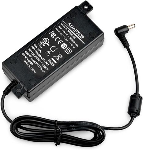 PoE Texas 56V 60W Power Supply with Wall Mounting Tabs - UL/FCC/CE Certified DC Adapter for Power Over Ethernet Injectors, Switches, 802.3af/at Devices, IP Cameras, WiFi Access Points, VoIP Phones in Saudi Arabia