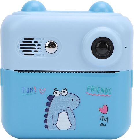 50MP Kids Camera Instant Print, HD 1080P Digital Camera with 16x Digital Zoom, 2.4 Inch HD Eye Caring Screen, Instant Camera Toddler Portable Travel Camera Toy for Travel in Saudi Arabia