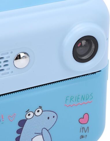50MP Kids Camera Instant Print, HD 1080P Digital Camera with 16x Digital Zoom, 2.4 Inch HD Eye Caring Screen, Instant Camera Toddler Portable Travel Camera Toy for Travel in Saudi Arabia