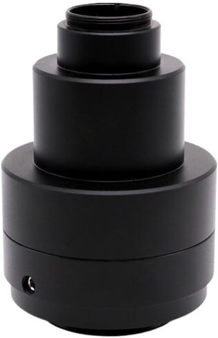 1X Microscope Interface Coupler Camera Connector C Mount Trinocular Tube Lens Adapter for Olympus Microscope in Kuwait