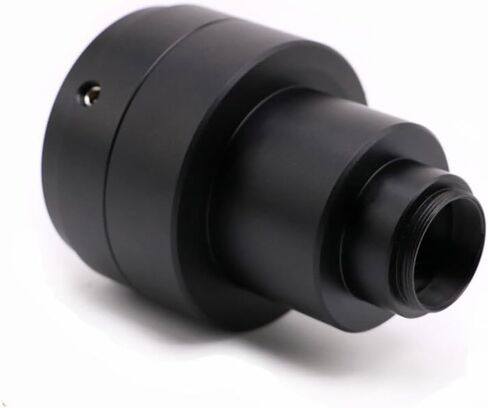 1X Microscope Interface Coupler Camera Connector C Mount Trinocular Tube Lens Adapter for Olympus Microscope in Kuwait
