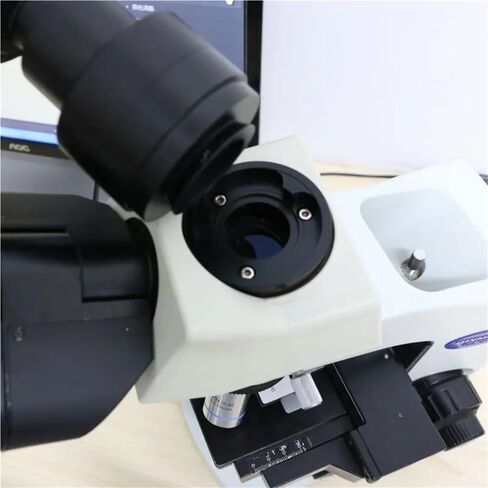 1X Microscope Interface Coupler Camera Connector C Mount Trinocular Tube Lens Adapter for Olympus Microscope in Kuwait