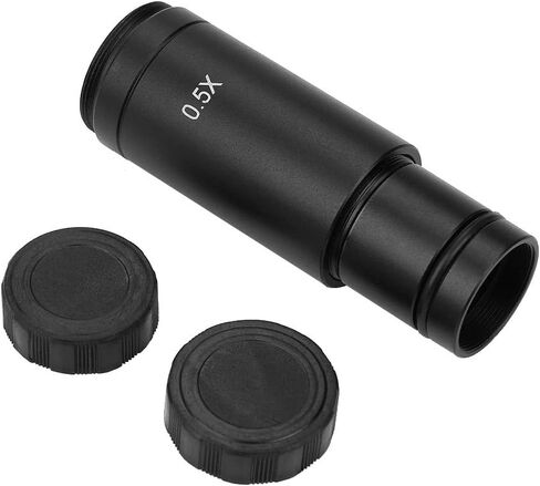 CMount 0.5X Lens Adapter for Microscope CCD Camera Eyepiece, Wide View 30mm/30.5mm Adapter for All Eyepiece Position in Saudi Arabia