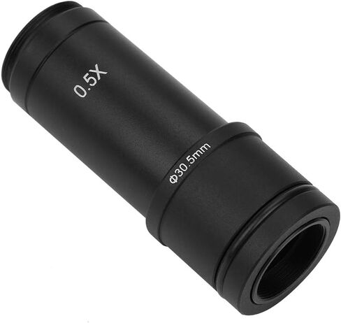 CMount 0.5X Lens Adapter for Microscope CCD Camera Eyepiece, Wide View 30mm/30.5mm Adapter for All Eyepiece Position in Saudi Arabia
