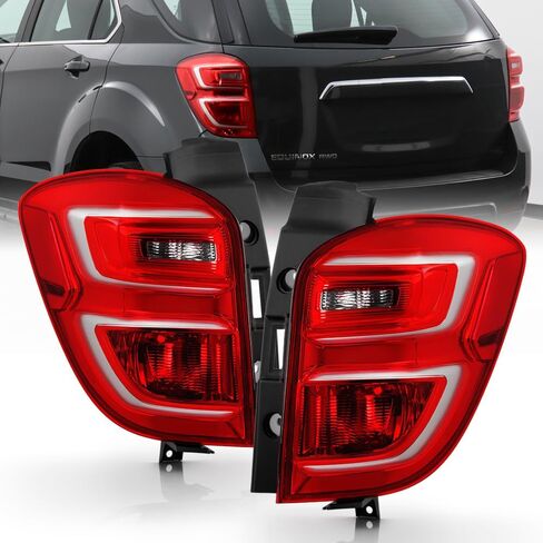 KEEKPO - For 2016-2017 Chevy Equinox Factory Style Red Clear Tail Light Brake Lamp Replacement Left Driver Side in Saudi Arabia