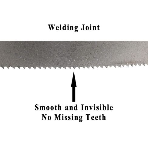 Imachinist S13211014SS M42 132" X 1" X 0.035" X 10/14TPI Bi-Metal Bandsaw Blade for Cutting Stainless Steel, Variable Teeth in Kuwait