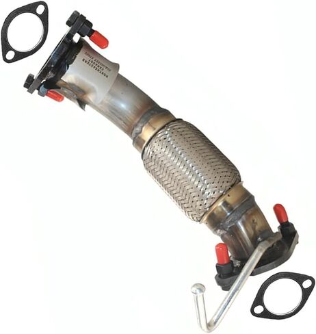 Exhaust Muffler Compatible for 2011-2016 Hyundai Elantra 1.8L | Stainless Steel | Northeastern Exhaust | Free Gaskets Included | Automotive Replacement Part | Direct-Fit in Saudi Arabia