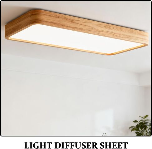 Garneck Acrylic Light Diffuser Panel X for Drop Ceiling Lights Soft Uniform Glow Cover for Office Classroom Hospital Fluorescent Lighting Replacement in Saudi Arabia